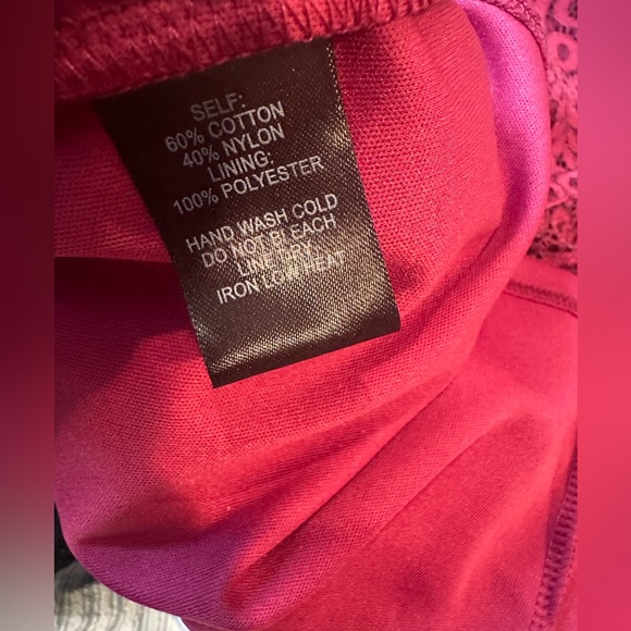 Lulu’s Remarkable Burgundy Lace Dress NWT Cocktail Party Formal.  Size S - Picture 5 of 5